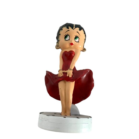 Vintage KFS / FS King Feature Betty Boop Figures Figurines PVC LOT of 7 White Dr - Picture 4 of 8